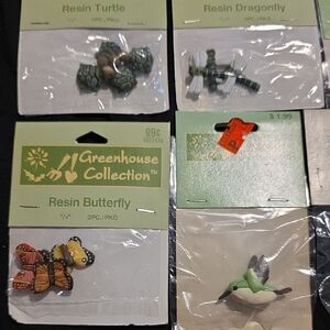 1999/2000 Greenhouse Collection Resin Insect Set